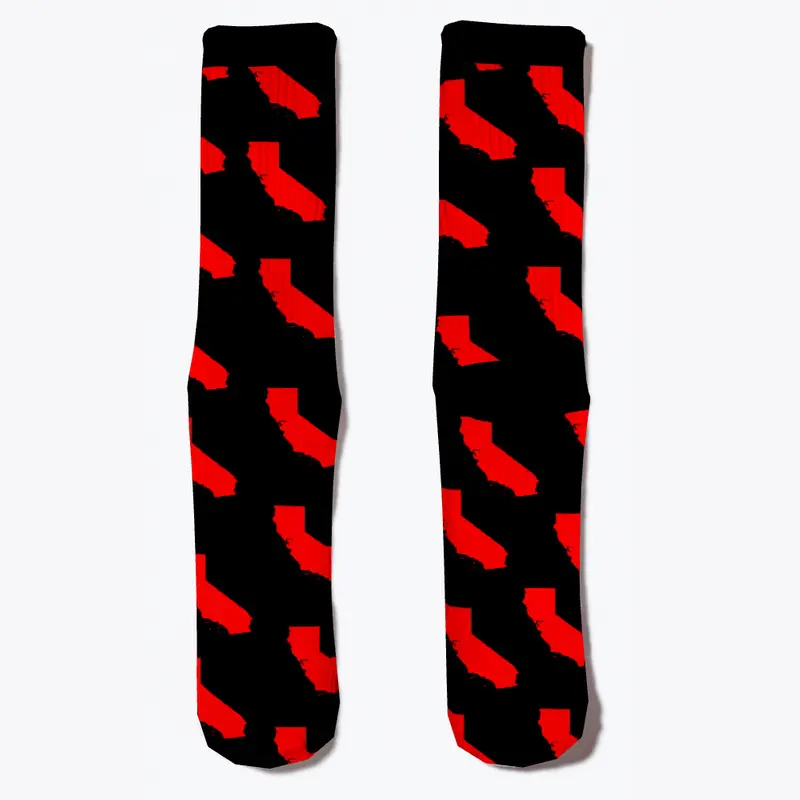 Make California Red Again Socks